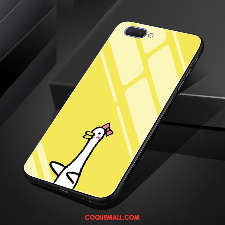 Étui Oppo A5 Dessin Animé Canard Silicone, Coque Oppo A5 Personnalité Incassable