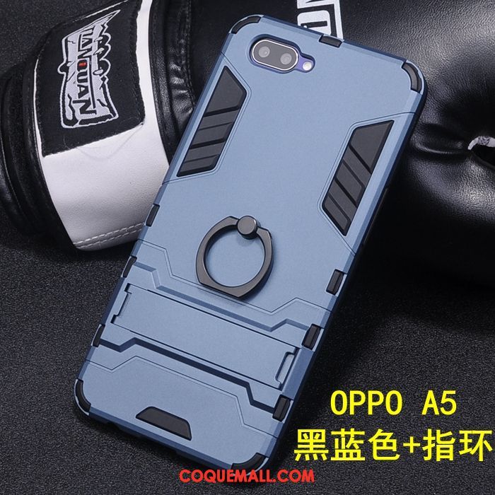 Étui Oppo A5 Difficile Incassable Téléphone Portable, Coque Oppo A5 Protection Fluide Doux