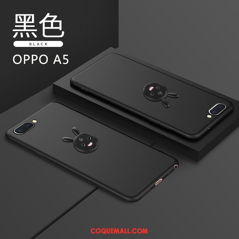 Étui Oppo A5 Ornements Suspendus Clair Marque De Tendance, Coque Oppo A5 Très Mince Dessin Animé