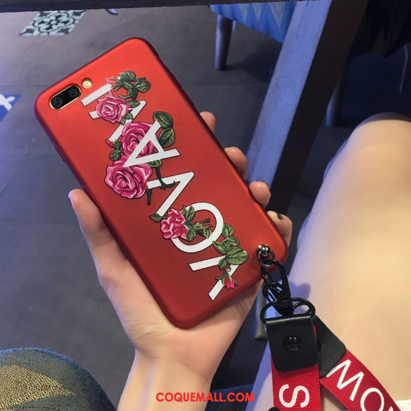 Étui Oppo A5 Ornements Suspendus Personnalité Créatif, Coque Oppo A5 Tendance Rouge