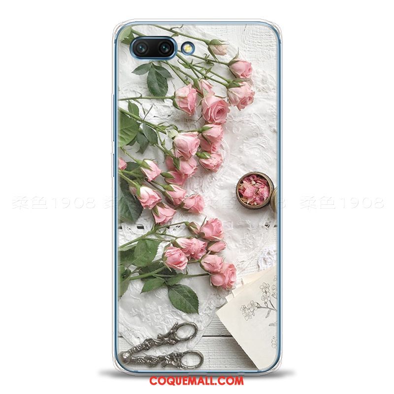 Étui Oppo A5 Petit Rose Rose, Coque Oppo A5 Téléphone Portable Art