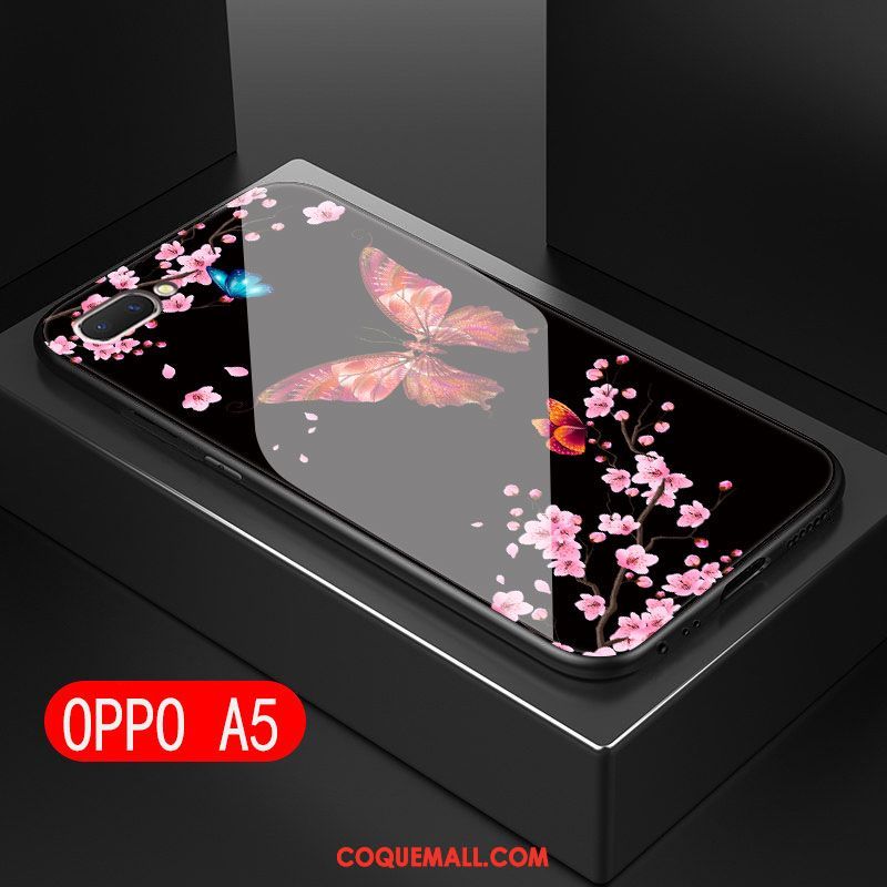 Étui Oppo A5 Protection Nouveau Incassable, Coque Oppo A5 Téléphone Portable Couvercle Arrière