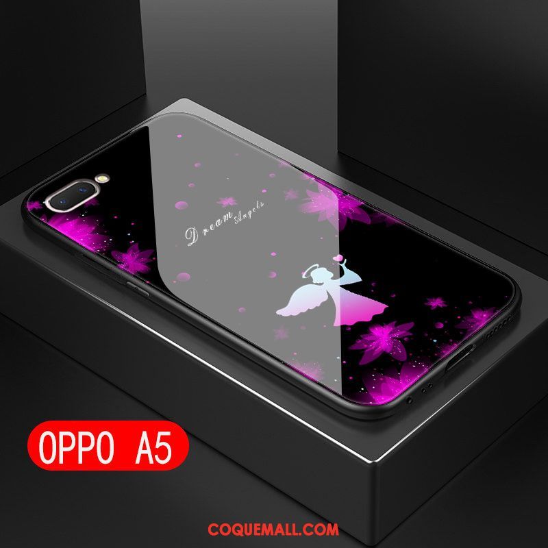 Étui Oppo A5 Protection Nouveau Incassable, Coque Oppo A5 Téléphone Portable Couvercle Arrière