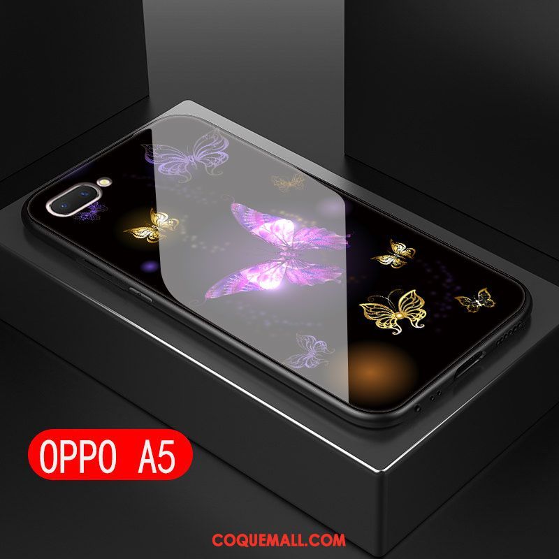 Étui Oppo A5 Protection Nouveau Incassable, Coque Oppo A5 Téléphone Portable Couvercle Arrière