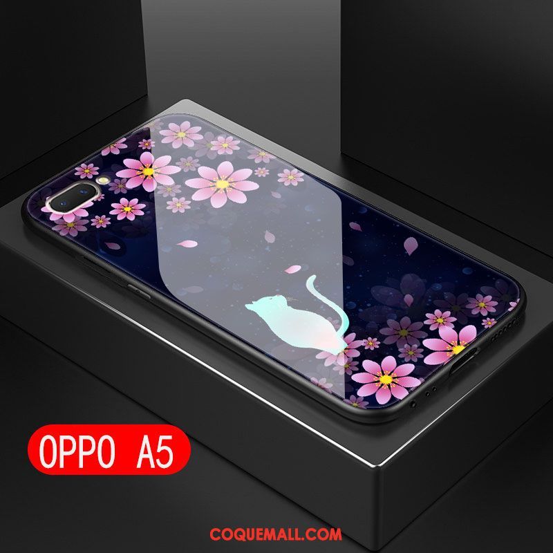 Étui Oppo A5 Protection Nouveau Incassable, Coque Oppo A5 Téléphone Portable Couvercle Arrière