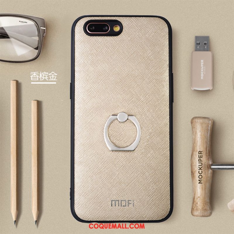 Étui Oppo A5 Protection Or Créatif, Coque Oppo A5 Personnalité Marque De Tendance