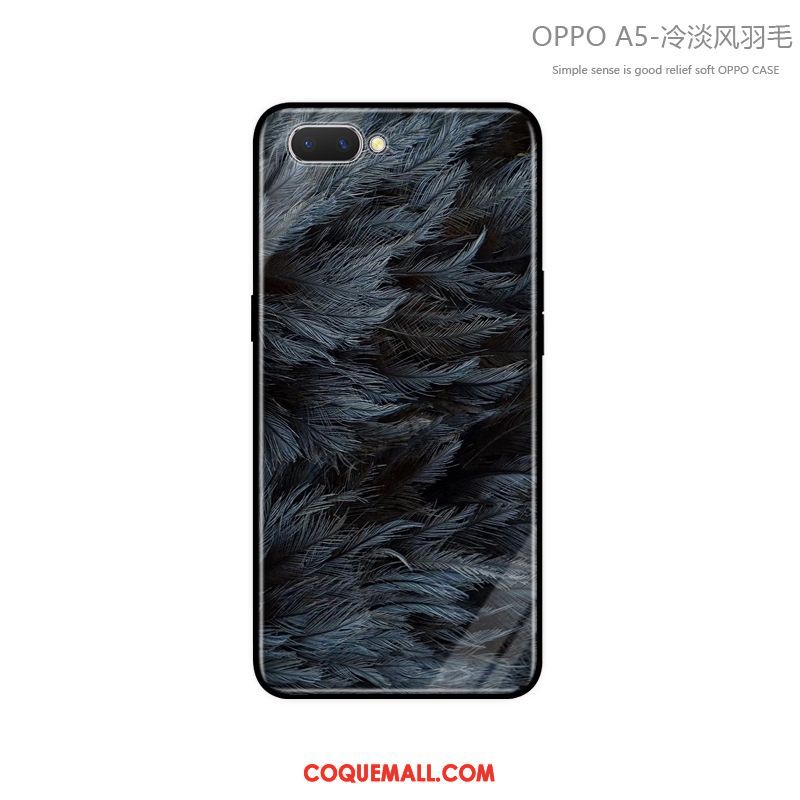 Étui Oppo A5 Tout Compris Clair Marque De Tendance, Coque Oppo A5 Incassable Fluide Doux