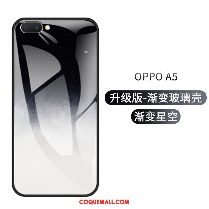 Étui Oppo A5 Tout Compris Cool Tendance, Coque Oppo A5 Net Rouge Personnalité