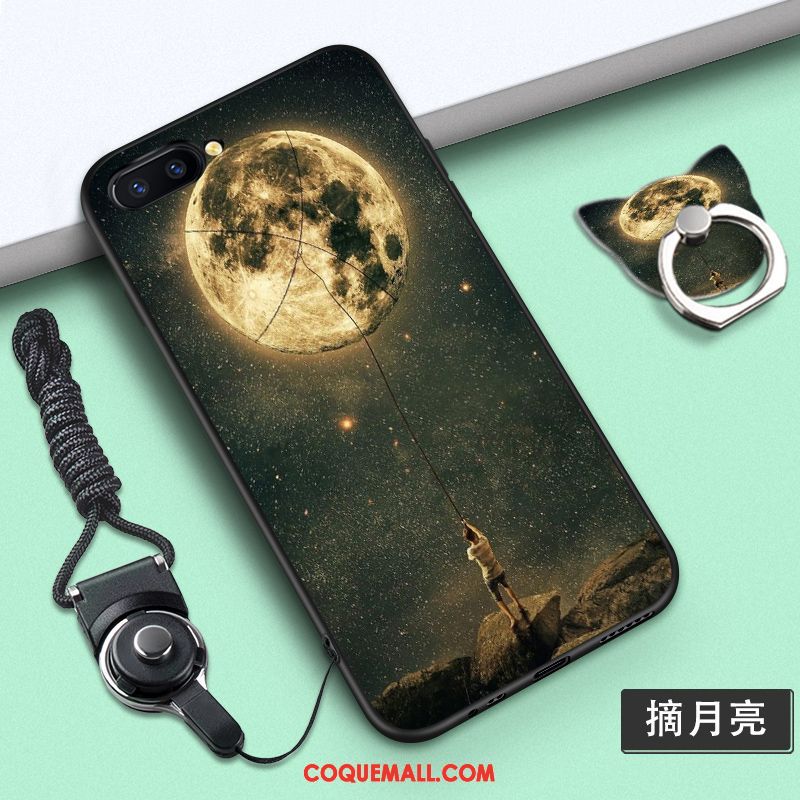 Étui Oppo A5 Tout Compris Silicone Cou Suspendu, Coque Oppo A5 Marque De Tendance Dessin Animé