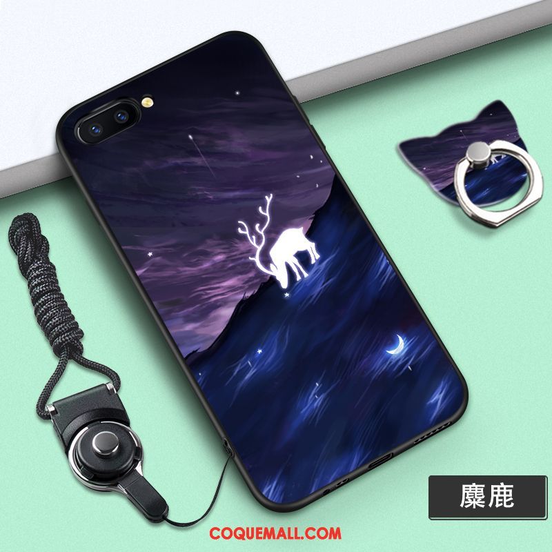 Étui Oppo A5 Tout Compris Silicone Cou Suspendu, Coque Oppo A5 Marque De Tendance Dessin Animé