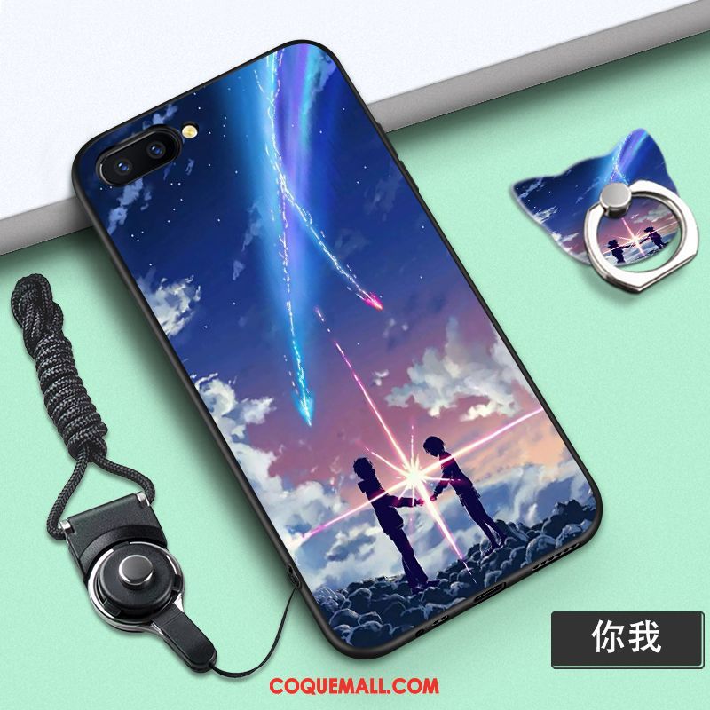 Étui Oppo A5 Tout Compris Silicone Cou Suspendu, Coque Oppo A5 Marque De Tendance Dessin Animé