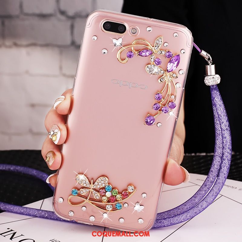 Étui Oppo A5 Téléphone Portable Créatif Incassable, Coque Oppo A5 Nouveau Ornements Suspendus