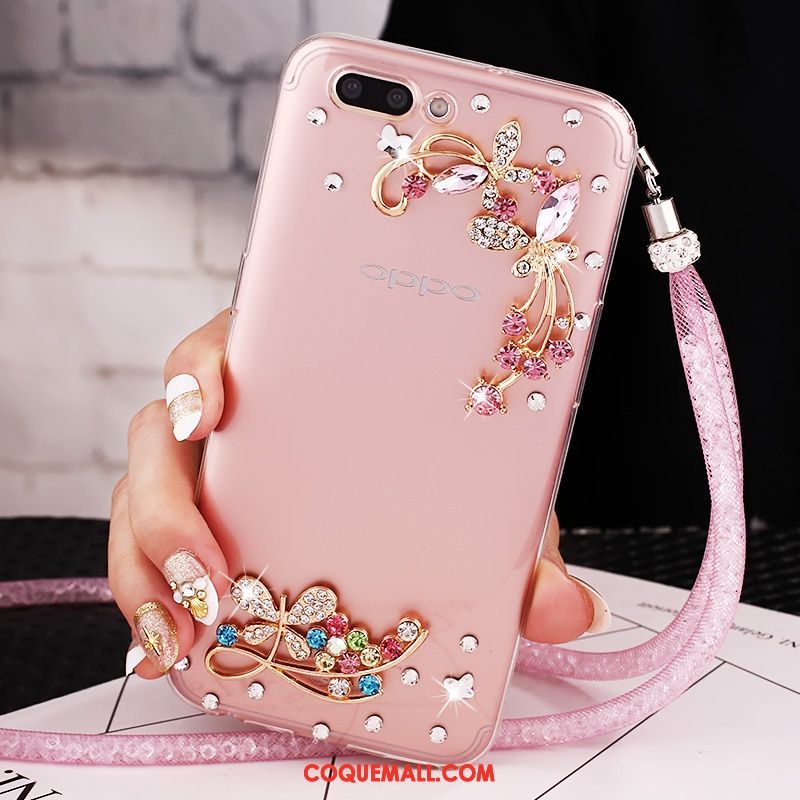 Étui Oppo A5 Téléphone Portable Créatif Incassable, Coque Oppo A5 Nouveau Ornements Suspendus