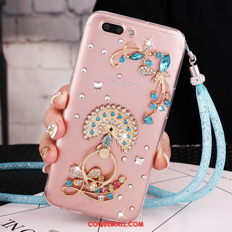 Étui Oppo A5 Téléphone Portable Créatif Incassable, Coque Oppo A5 Nouveau Ornements Suspendus