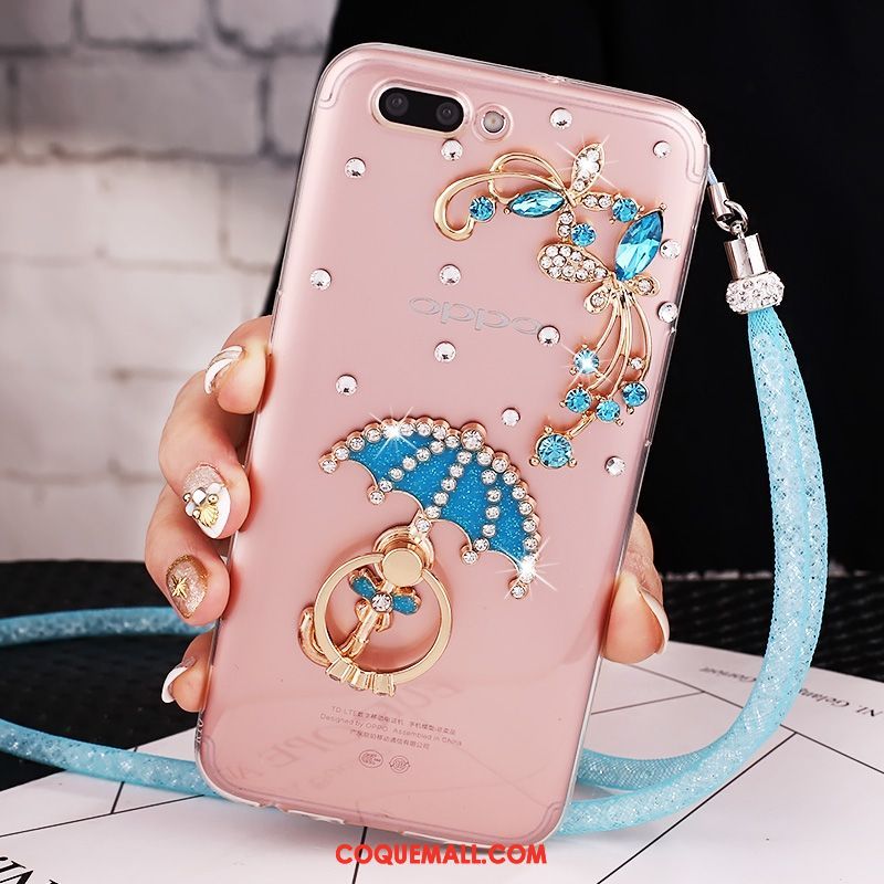 Étui Oppo A5 Téléphone Portable Créatif Incassable, Coque Oppo A5 Nouveau Ornements Suspendus