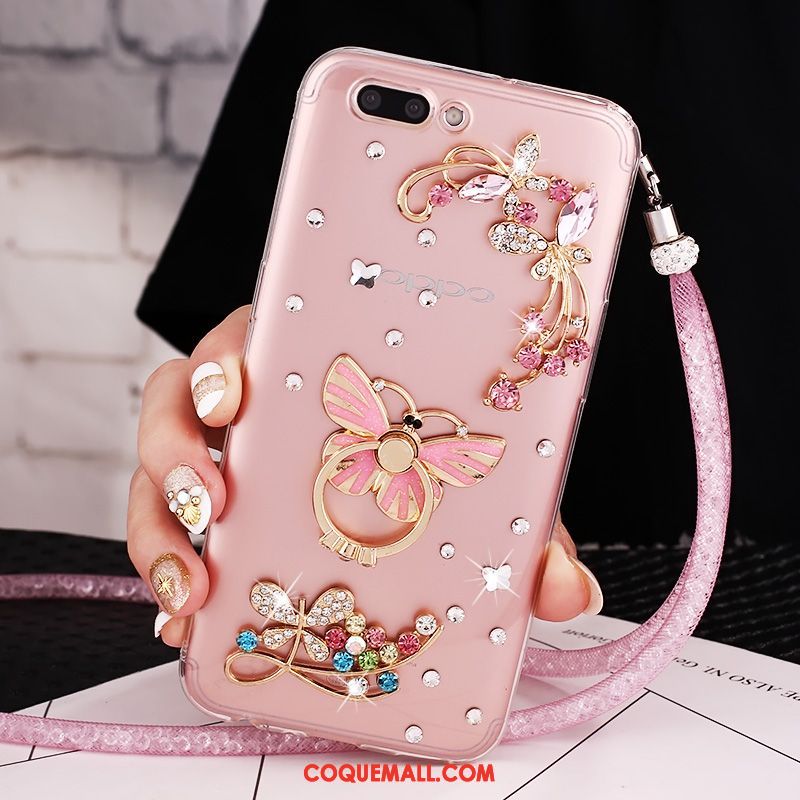 Étui Oppo A5 Téléphone Portable Créatif Incassable, Coque Oppo A5 Nouveau Ornements Suspendus