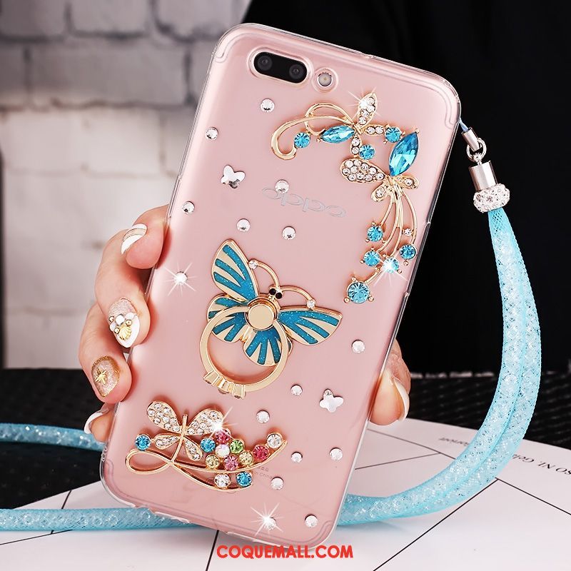 Étui Oppo A5 Téléphone Portable Créatif Incassable, Coque Oppo A5 Nouveau Ornements Suspendus