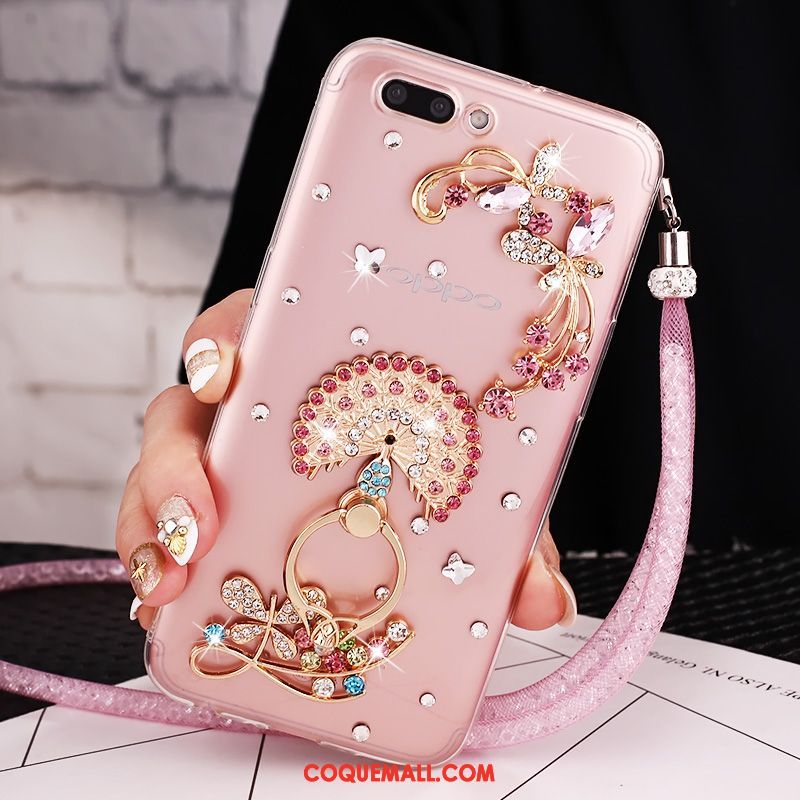 Étui Oppo A5 Téléphone Portable Créatif Incassable, Coque Oppo A5 Nouveau Ornements Suspendus