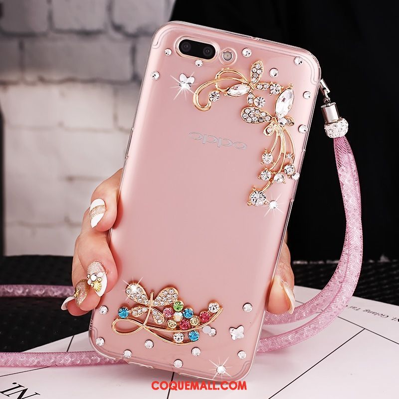 Étui Oppo A5 Téléphone Portable Créatif Incassable, Coque Oppo A5 Nouveau Ornements Suspendus