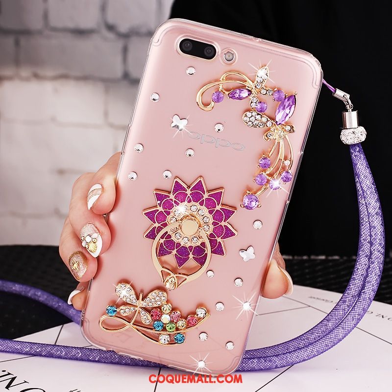 Étui Oppo A5 Téléphone Portable Créatif Incassable, Coque Oppo A5 Nouveau Ornements Suspendus