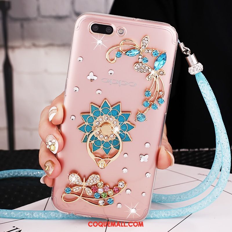 Étui Oppo A5 Téléphone Portable Créatif Incassable, Coque Oppo A5 Nouveau Ornements Suspendus