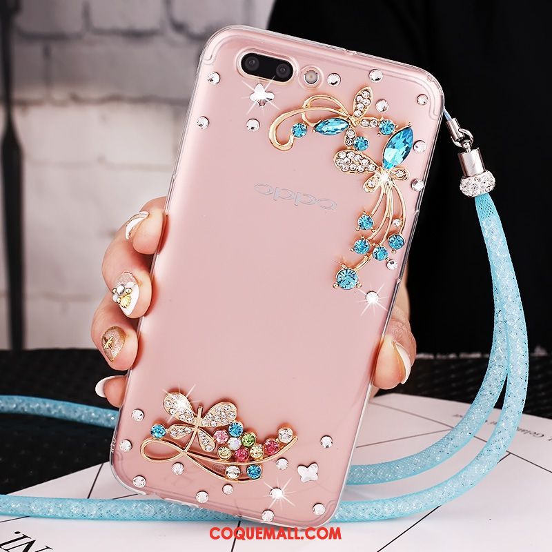 Étui Oppo A5 Téléphone Portable Créatif Incassable, Coque Oppo A5 Nouveau Ornements Suspendus