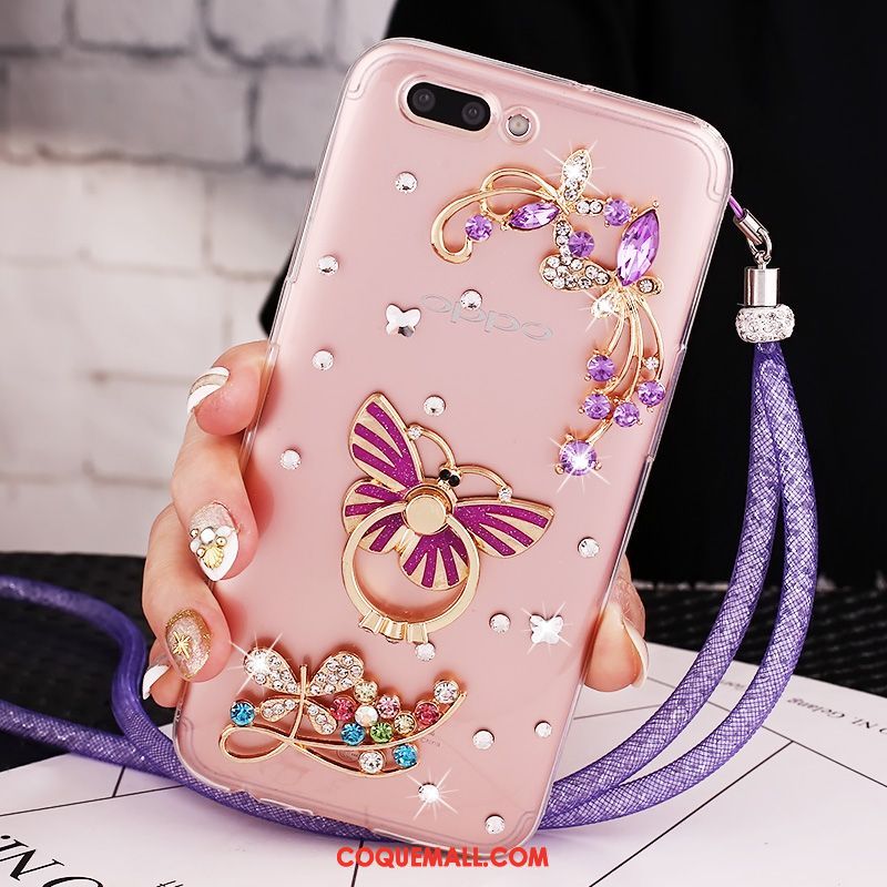 Étui Oppo A5 Téléphone Portable Créatif Incassable, Coque Oppo A5 Nouveau Ornements Suspendus