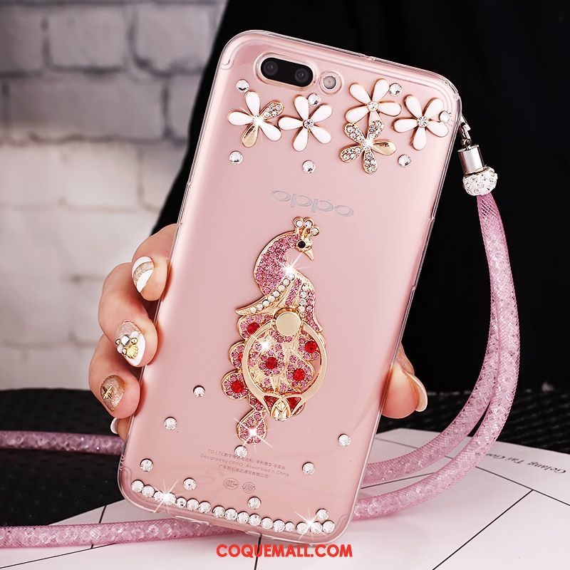 Étui Oppo A5 Téléphone Portable Créatif Incassable, Coque Oppo A5 Nouveau Ornements Suspendus