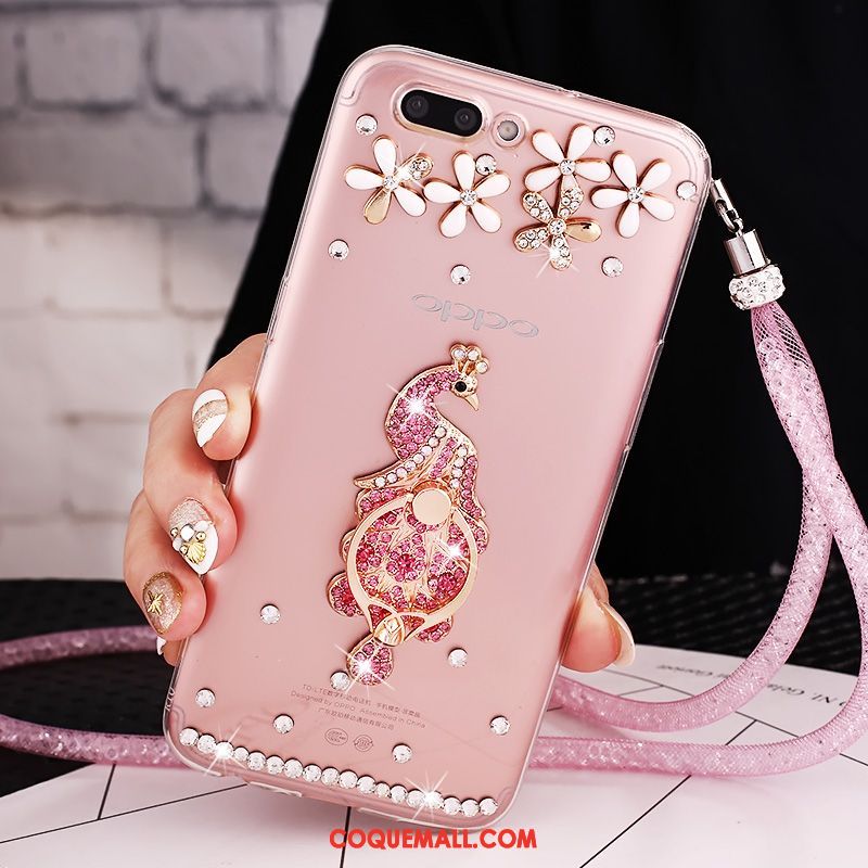 Étui Oppo A5 Téléphone Portable Créatif Incassable, Coque Oppo A5 Nouveau Ornements Suspendus