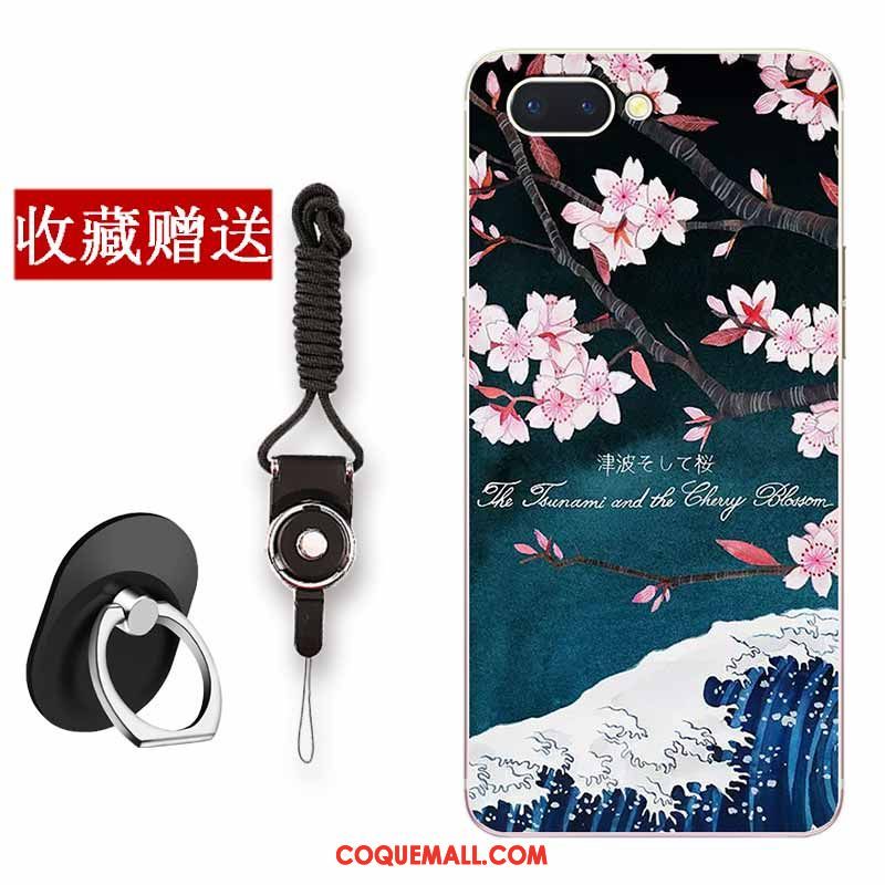 Étui Oppo A5 Téléphone Portable Protection Tout Compris, Coque Oppo A5 Fleur Fluide Doux