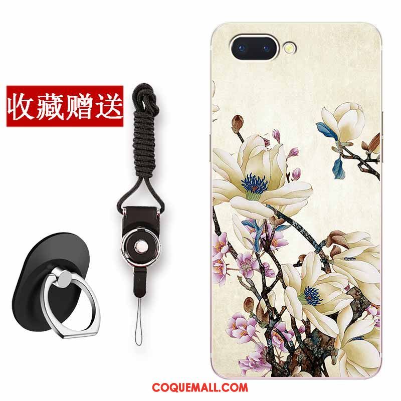 Étui Oppo A5 Téléphone Portable Protection Tout Compris, Coque Oppo A5 Fleur Fluide Doux