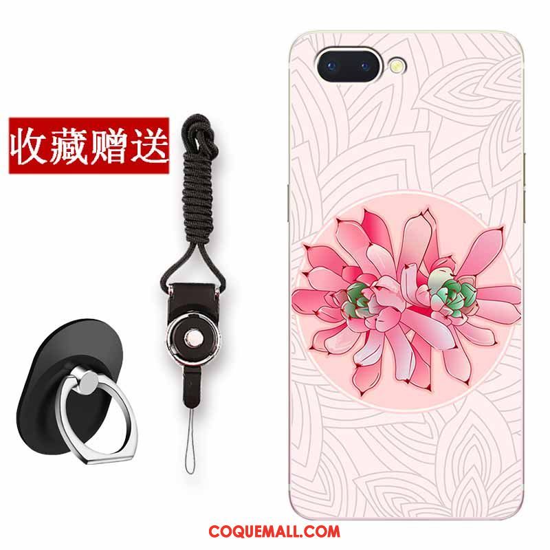 Étui Oppo A5 Téléphone Portable Protection Tout Compris, Coque Oppo A5 Fleur Fluide Doux