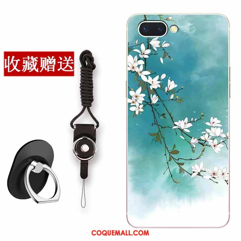 Étui Oppo A5 Téléphone Portable Protection Tout Compris, Coque Oppo A5 Fleur Fluide Doux