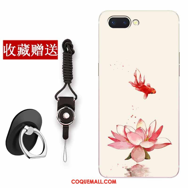 Étui Oppo A5 Téléphone Portable Protection Tout Compris, Coque Oppo A5 Fleur Fluide Doux