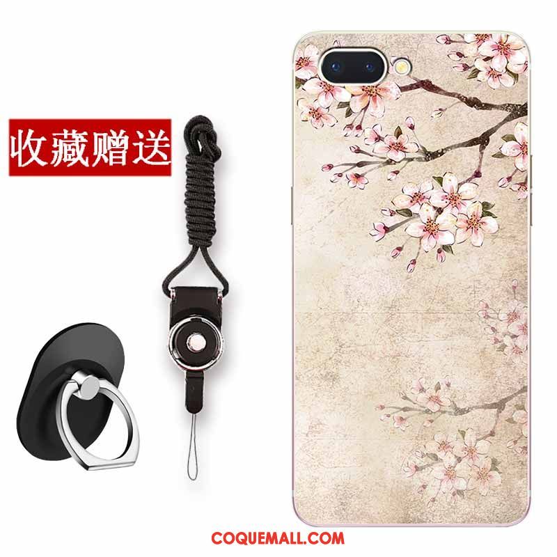 Étui Oppo A5 Téléphone Portable Protection Tout Compris, Coque Oppo A5 Fleur Fluide Doux