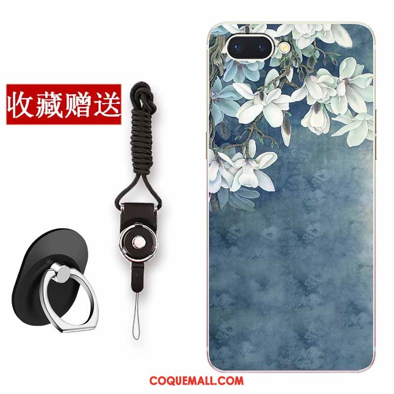 Étui Oppo A5 Téléphone Portable Protection Tout Compris, Coque Oppo A5 Fleur Fluide Doux