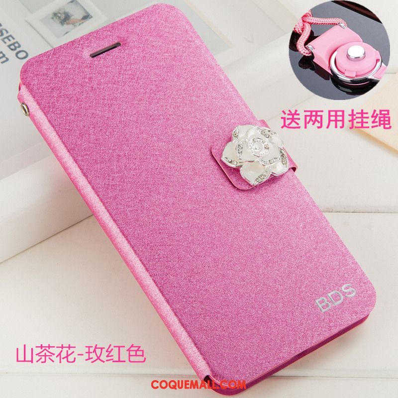 Étui Oppo A5 Étui En Cuir Bleu Protection, Coque Oppo A5 Téléphone Portable Incassable