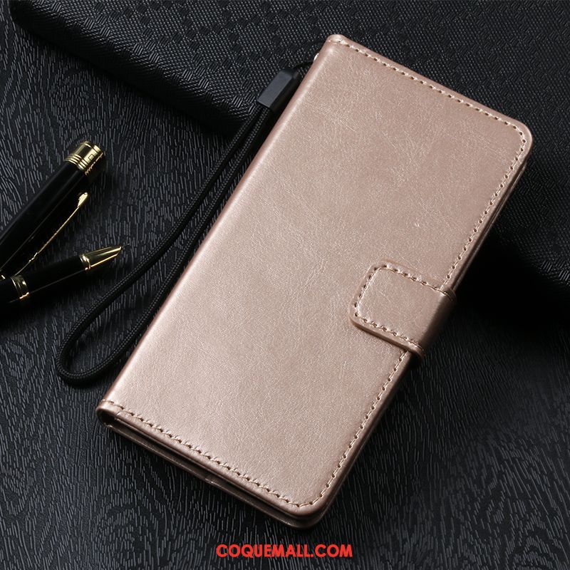 Étui Oppo A5 Étui En Cuir Tout Compris Noir, Coque Oppo A5 Incassable Protection