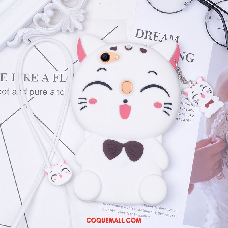 Étui Oppo A73 Dessin Animé Charmant Téléphone Portable, Coque Oppo A73 Rouge Tout Compris