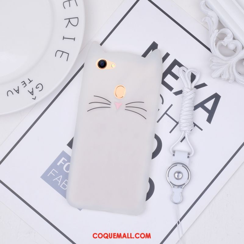 Étui Oppo A73 Dessin Animé Charmant Téléphone Portable, Coque Oppo A73 Rouge Tout Compris