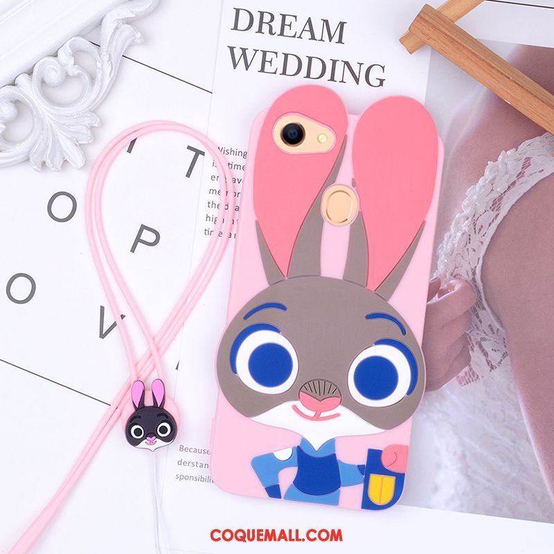 Étui Oppo A73 Dessin Animé Charmant Téléphone Portable, Coque Oppo A73 Rouge Tout Compris