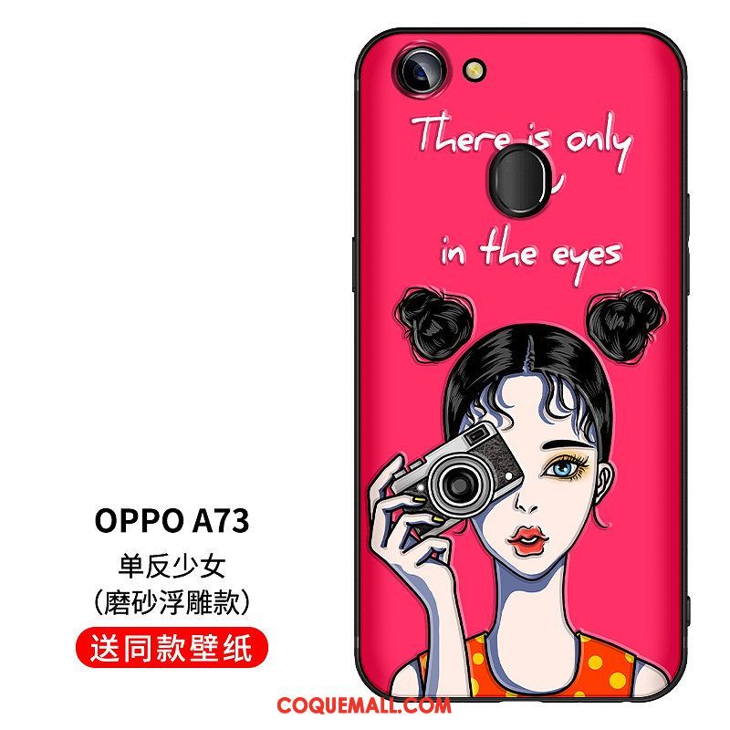 Étui Oppo A73 Drôle Original Silicone, Coque Oppo A73 Créatif Protection