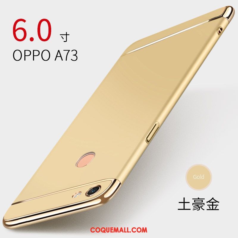 Étui Oppo A73 Délavé En Daim Ornements Suspendus Anneau, Coque Oppo A73 Créatif Personnalité