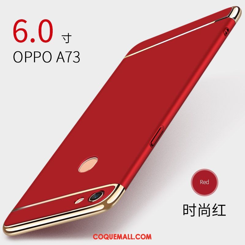 Étui Oppo A73 Délavé En Daim Ornements Suspendus Anneau, Coque Oppo A73 Créatif Personnalité