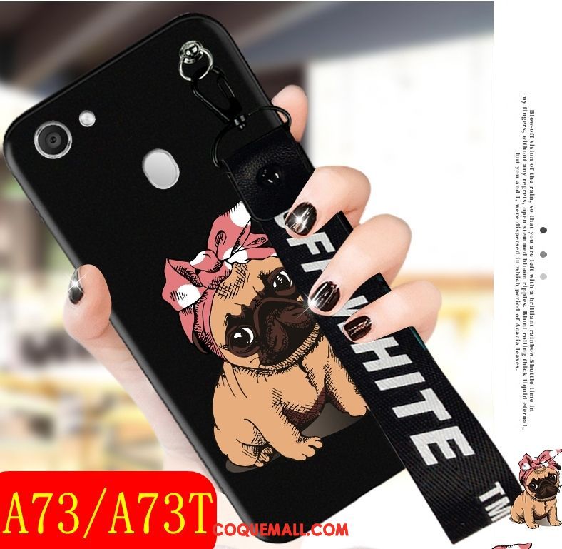 Étui Oppo A73 Fluide Doux Charmant Téléphone Portable, Coque Oppo A73 Personnalité Dessin Animé