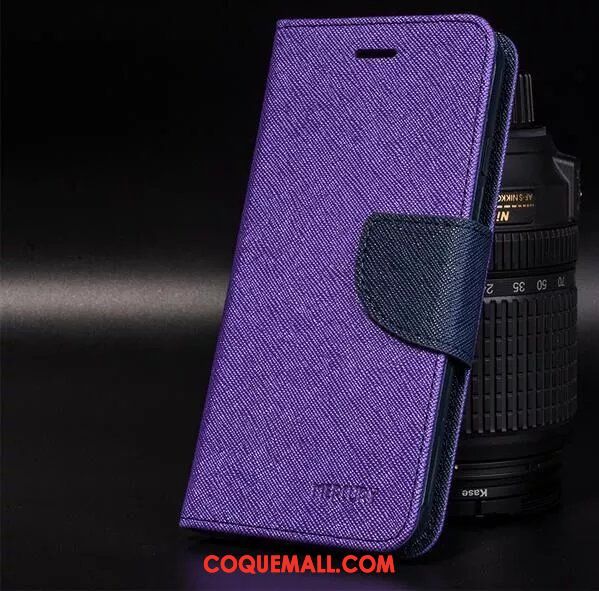 Étui Oppo A73 Foncé Fluide Doux Protection, Coque Oppo A73 Étui En Cuir Rouge