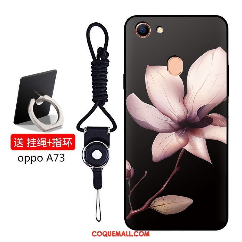 Étui Oppo A73 Incassable Protection Fluide Doux, Coque Oppo A73 Téléphone Portable Silicone
