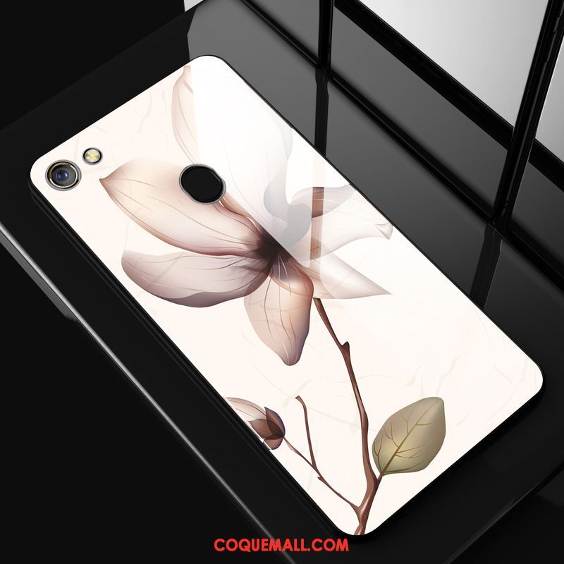 Étui Oppo A73 Mode Net Rouge Blanc, Coque Oppo A73 Incassable Dessin Animé