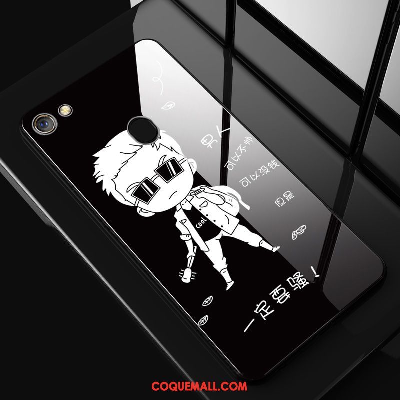 Étui Oppo A73 Mode Net Rouge Blanc, Coque Oppo A73 Incassable Dessin Animé