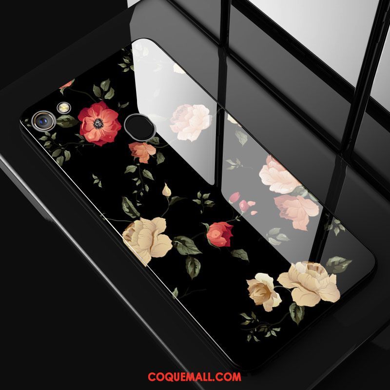 Étui Oppo A73 Mode Net Rouge Blanc, Coque Oppo A73 Incassable Dessin Animé